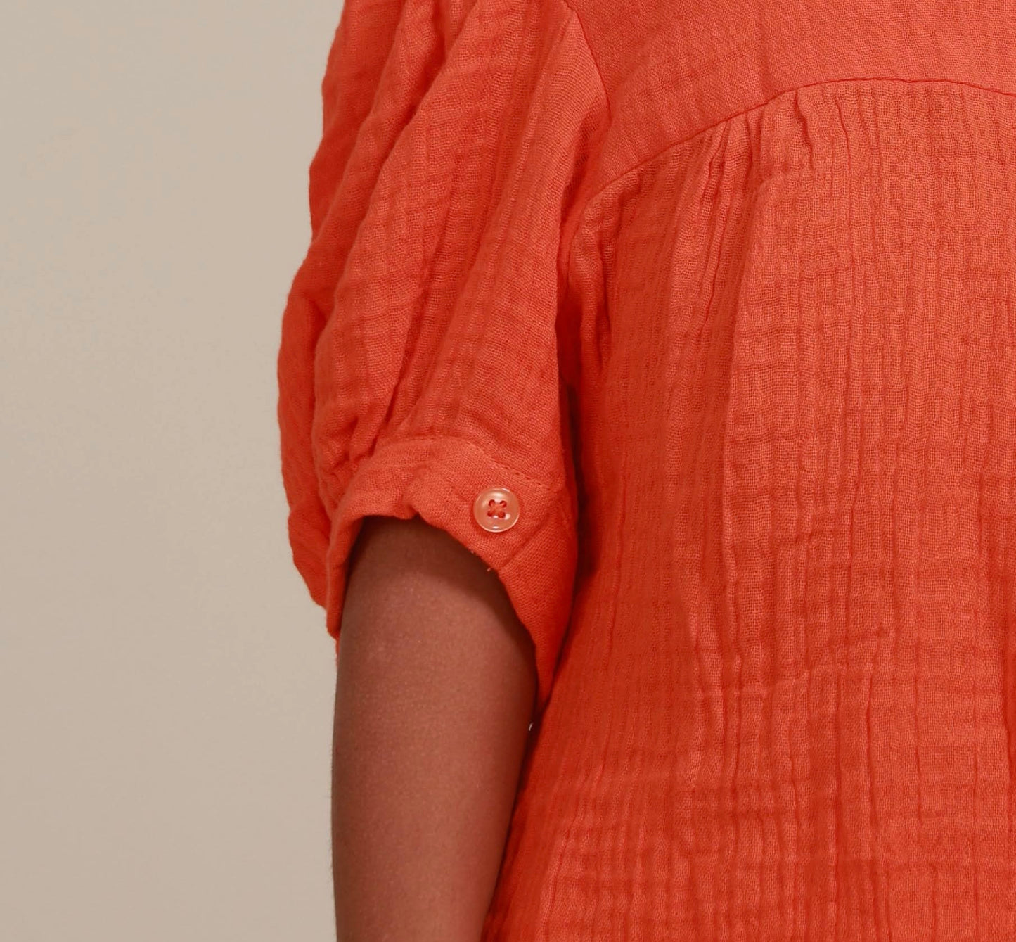 Leaf Baby set -Orange