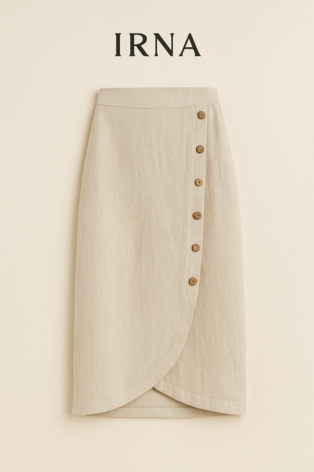 Cotton WrapLook skirt