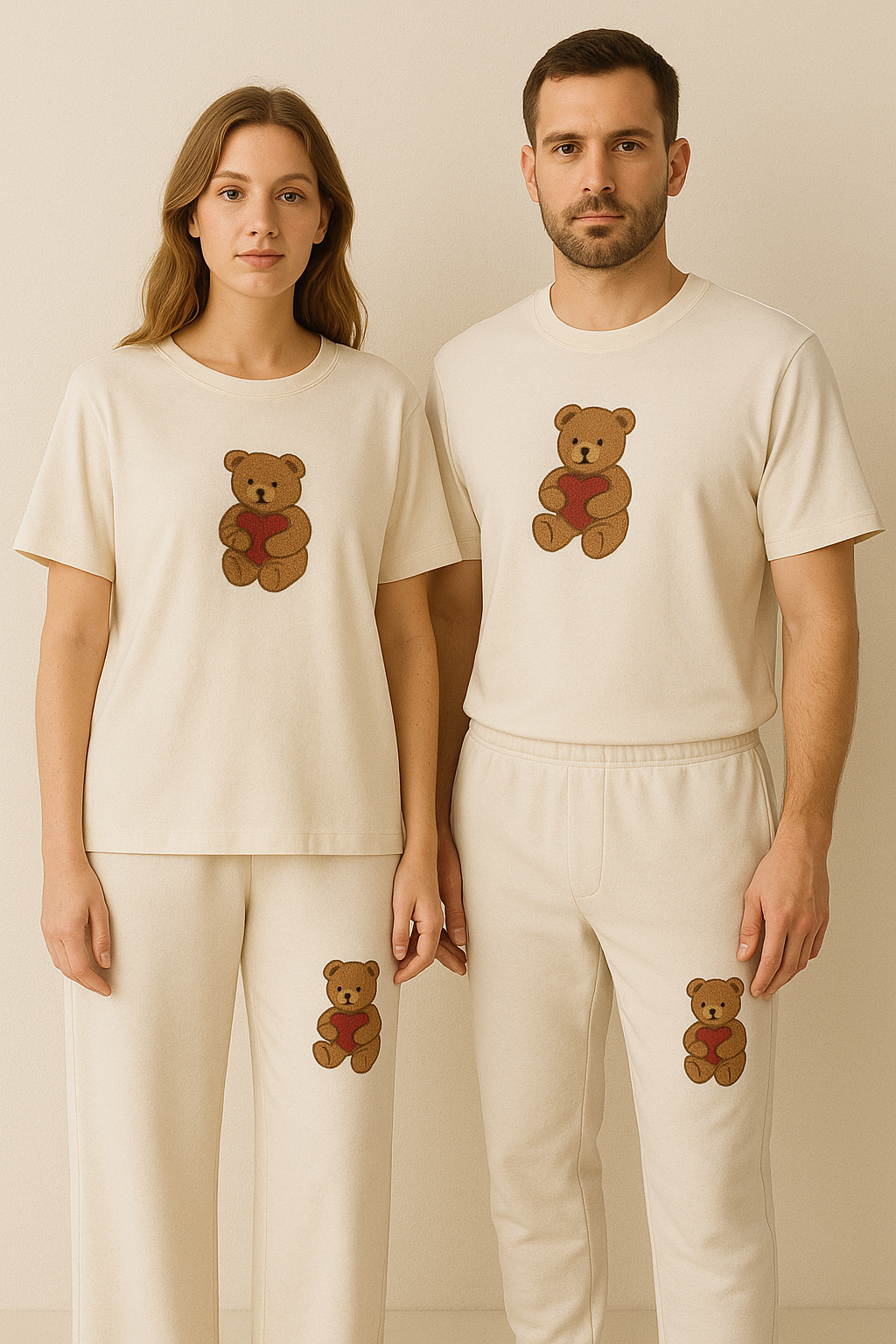 Two souls, one story — crafted in cotton and care