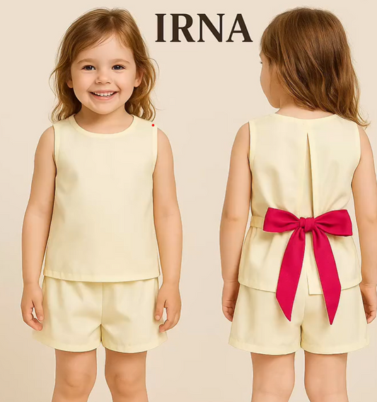 Back Bow Co ord Set Kids